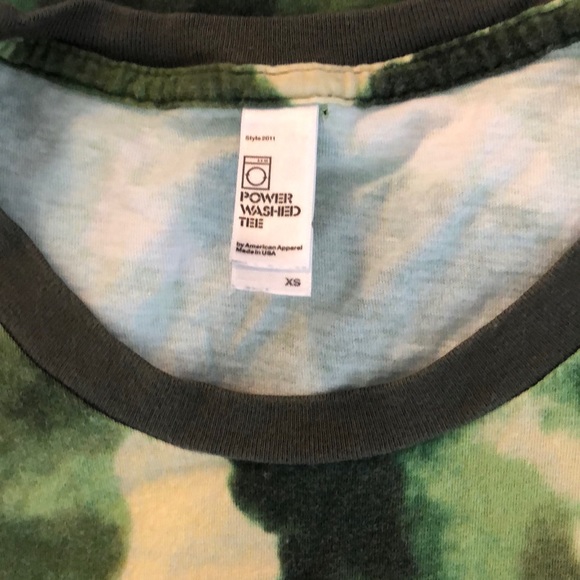 Power washed tee American apparel size XS - Picture 2 of 4